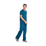 Signature Scrub Top Carib Blue 3Xl