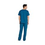 Signature Scrub Top Carib Blue M