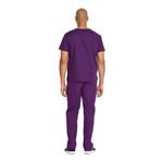 Signature Scrub Top Eggplant M