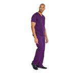 Signature Scrub Top Eggplant 2Xs