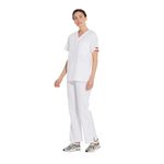 Signature Scrub Top White Xs