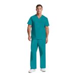 Signature Scrub Top Teal 3Xl