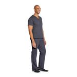 Signature Scrub Top Pewter S