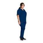 Signature Scrub Top Navy 2Xs