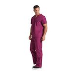 Signature Scrub Top Wine 2Xl