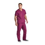 Signature Scrub Top Wine M