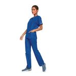 4700 Unisex Scrub Top Galaxy Blu 2Xl