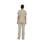 4700 Unisex Scrub Top Khaki S