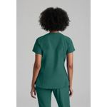One Racer Scrub Top Hunt Grn Xs