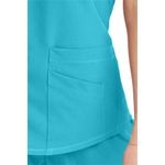 Breeze Womens Scrub Top Tur Xs