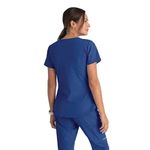Breeze Womens Scrub Top Gal Blue 5Xl