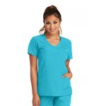 Reliance Womens Scrub Top Tur 4Xl