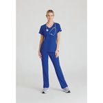 Reliance Womens Scrub Top Glxblu 3Xl