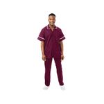 Philip Male Tunic Maroon/White 52