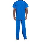 Prof V-Neck Scrub Top Ro Blue L