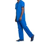 Prof V-Neck Scrub Top Ro Blue Xs