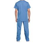 Prof V-Neck Scrub Top Ceil Blue 2Xl