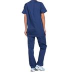 Prof V-Neck Scrub Top Navy M