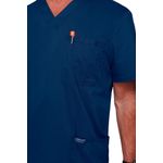 Revolution Scrub Top Navy 3Xl