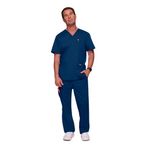 Revolution Scrub Top Navy 3Xl