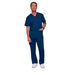 Revolution Scrub Top Navy 3Xl