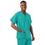 Unisex Lwt Scrub Top Jade Xs