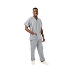 Unisex Lwt Scrub Top Pale Grey 3Xl