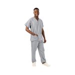 Unisex Lwt Scrub Top Pale Grey M