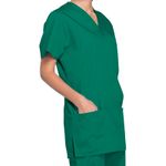 Prof V-Neck Scrub Top Hunt Green 2Xl