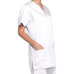 Prof V-Neck Scrub Top White M