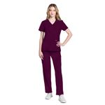 Originals Ultra Vneck Top Wine 2Xl