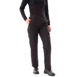 Ladies Cargo Trousers Reg Black 8