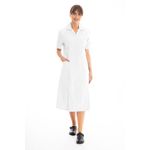 Nursing Dress White/White 40