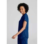 One Flux Scrub Top Indigo Xs