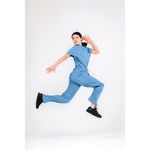 Eco Stretch Scrub Trouser Ceil M