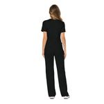 Revolution Mock Wrap Top Black L