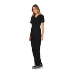 Revolution Mock Wrap Top Black M