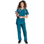 Originals Scrub Set Carib Blue 5Xl