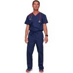 Originals Scrub Set Navy 4Xl