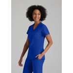 One Racer Scrub Top Cobalt 2Xs