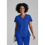 One Racer Scrub Top Cobalt Xs