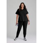 One Pulse Scrub Top Black S