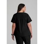 One Pulse Scrub Top Black L