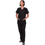 Originals Scrub Set Black 5Xl