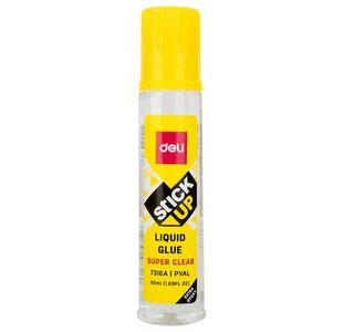 Deli Clear Glue Super Btl 50Ml Pk24