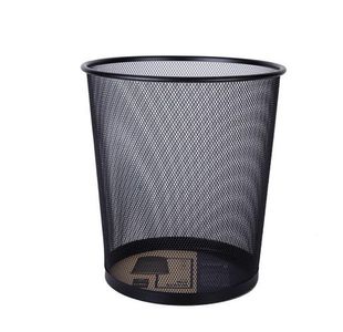 Deli Midi Mesh Waste Bin Blk 16 L 280Mm