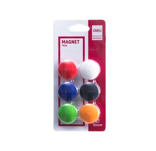 Deli Dome Magnets 30Mm Card Of 6