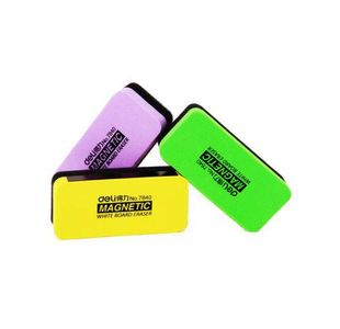 Deli Whiteboard Eraser Ast Bx12