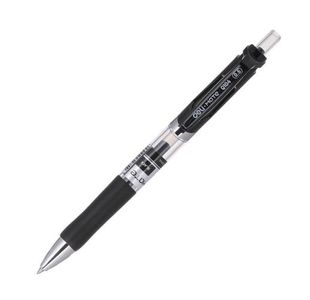 Deli Mate Gel Pen 0.5Mm Blk Bx12