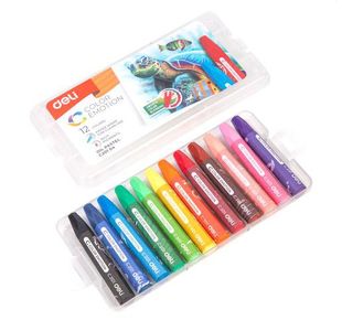 Color Emotion Oil Pastel Pp Box 12 Cols